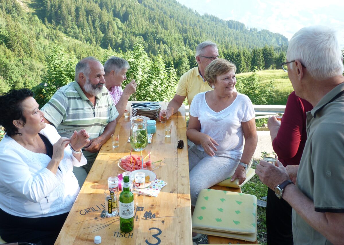 Hochsommerliches Abig-Picknick