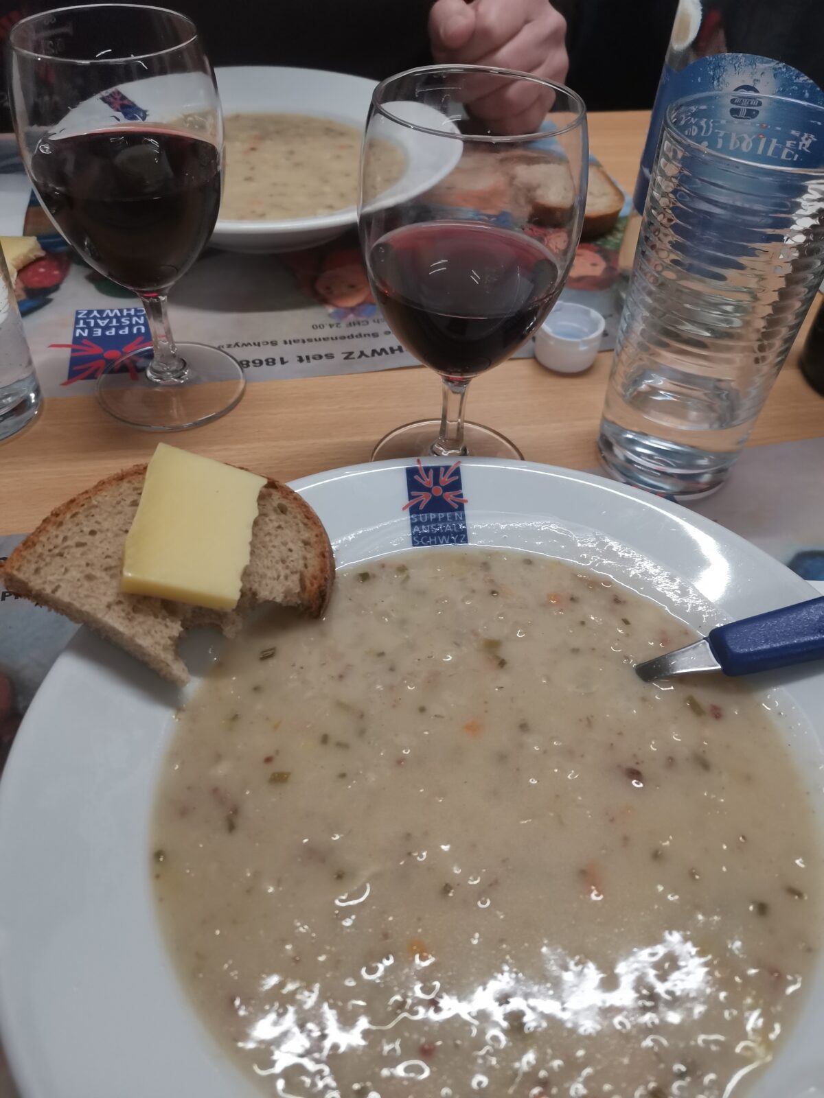 Schulsuppe hat geschmeckt